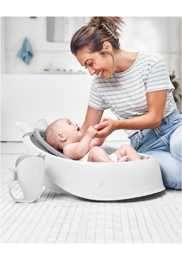 Skip Hop Moby Banyo Durulama Kabı 710 Ml Beyaz