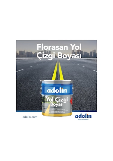 Adolin Soğuk Yol Çizgi Boyası 3 KG