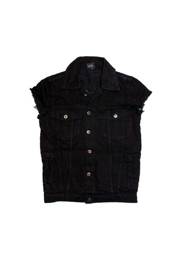 Iron Maiden Senjutsu Kolsuz Kot Yelek Siyah