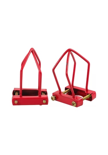 Sones Sökülemeyen Yangın Sprinkler Başlığı Koruyucu Kapak Braketi, Stil: Kırmızı Koruyucu Kapak