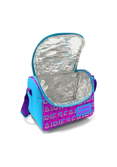 Coral High Mavi Pembe Peri Kızı Kız Çocuk Beslenme Çantası - Thermo Yalıtımlı