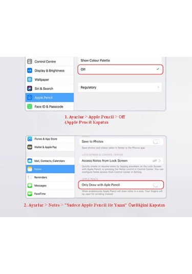 iPad Uyumlu Kapasitif Palm Rejection Manyetik Dokunmatik Stylus