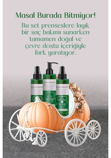 Mecitefendi Biberiye Saç Bakım Seti Biberella - Biberiye Şampuan 150 ml + Biberiye