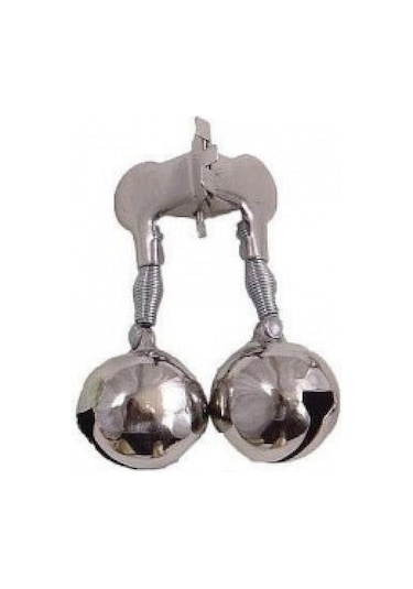 Silverstar Tekli Ve Çiftli Klipsli Metal Zil Boy: 18mm Klipsli Tekli