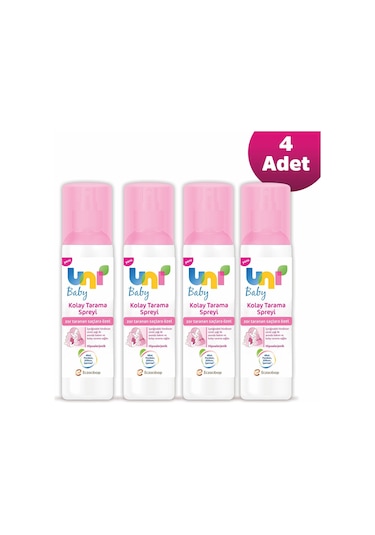 Uni Baby Kolay Tarama Spreyi 200 ML 4'lü Set