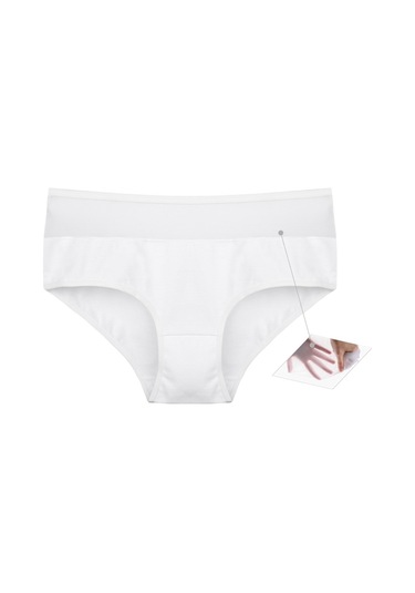 5'li Kadın Külot 9571 Beyaz