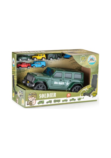 Erdem Toys Garajlı Dev Asker Jeep