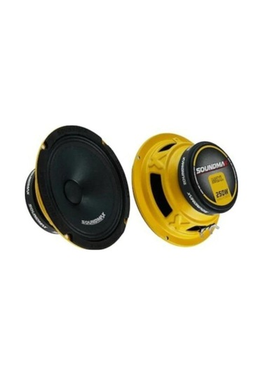 Soundmax Sx-M6Neo 16 Cm 250W 100Rms Neodium Midrange Takımı
