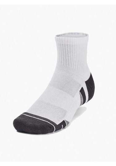 Ua Performance Tech 3pk Qtr - 100 Beyaz