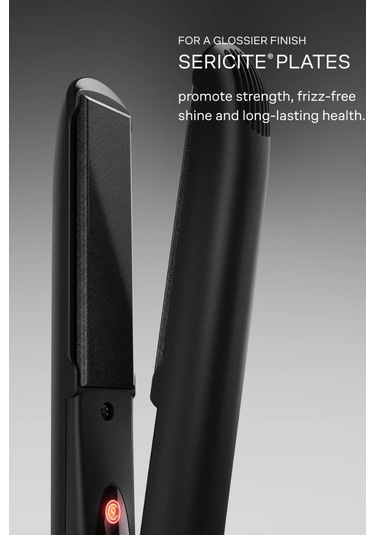 Cloud Nine Touch Iron, Sericite Plakalı Dokunmatik Teknolojili Saç Düzleştirici Siyah