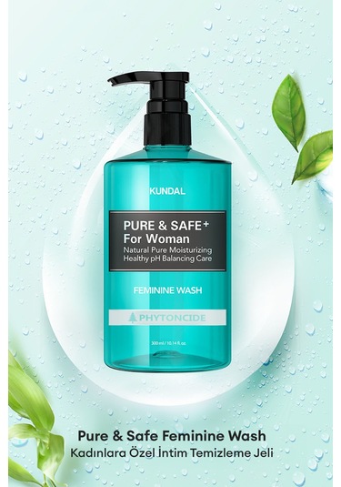 Kadınlara Özel İntim Temizleme Jeli Kundal Feminine Cleanser 300ml Pitonchid