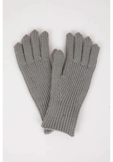 DeFacto 	Kadın Fonksiyonel Triko Eldiven C6839AX24WNGR100
