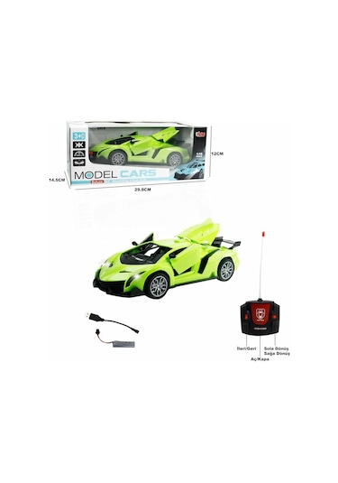 Xfg-789-104c Kumandalı Şarjlı 1:18 Kapı Ve Bagaj -vardem