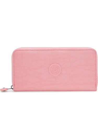 Kipling Money World Büyük Boy Cüzdan Pembe