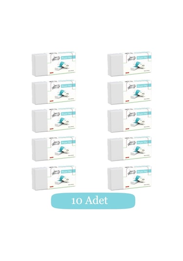 Gen-of No:30 Küçük Boy Pvc Free Beyaz Silgi Gen-6830 10 Adet