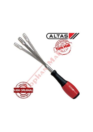 Altaş 33F Sipiralli Lokma Tornavida 6 MM