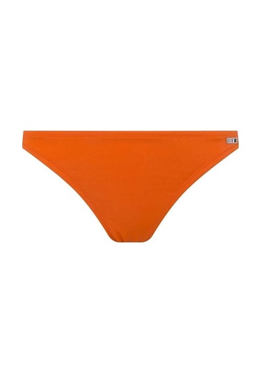 U.S. Polo Assn. Kadın Turuncu Ince Kenar Bikini Alt Turuncu