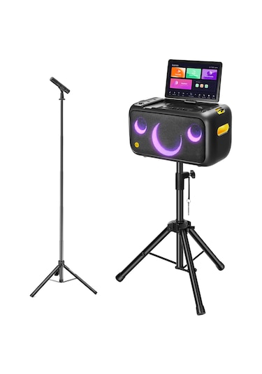 Ikarao Break X1 Partybox Hoparlör Karaoke Set + Mikrofon Stand