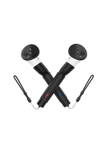 Tongxida Meta Quest 3 Yardımcı Alet 4'ü 1 Arada Vr Oyun Denetleyici Uzatma Kapağı - Siyah Siyah