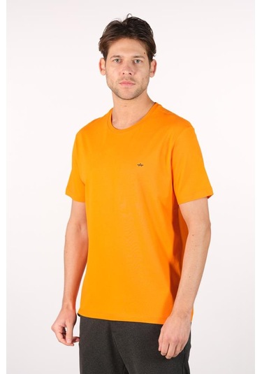 Arma Erkek Büyük Beden Bisiklet Yaka Tişört Y22374868501 Turuncu Arma Erkek Büyük Beden Bisiklet Yaka Tişört Y22374868501 Turuncu