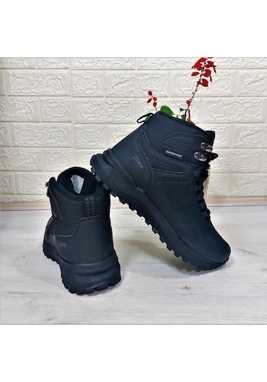 Jump 29652 Siyah Waterproof Kaymaz Rahat Erkek Bot 001
