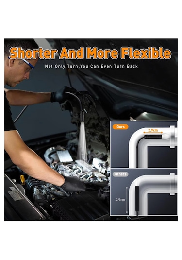 Nhr-15 Monitörlü Çift Kameralı 10 Mt Sert Kablo Yılan Endoskop