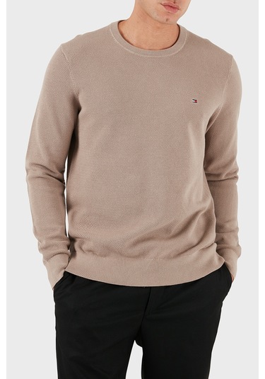 Tommy Hilfiger Erkek Kazak Mw0mw36347 Afe Bej Bej