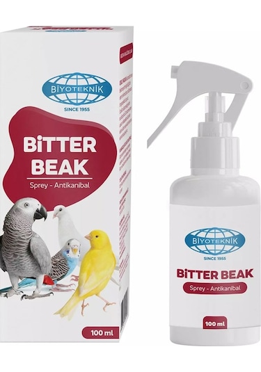 Biyoteknik Bitter-Beak Kuşlar için Antikanibal Sprey