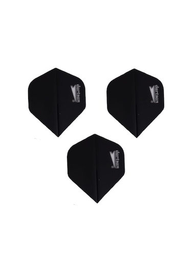 90 Adet (30 Set) Dart Flight-Flayt Set. Beyaz, kırmızı, siyah ren