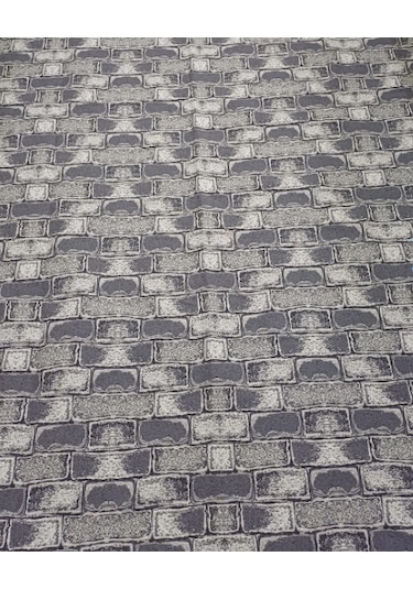 Savan Dokuma Halı Örtüsü 9m² 240 340 Gri