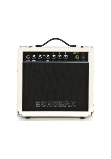 Echoban Ga15 15 Watt Beyaz Gitar Amfisi