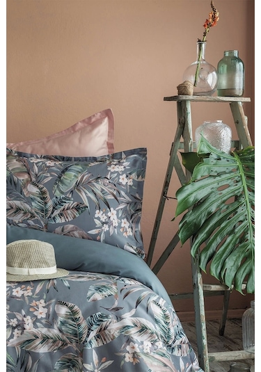 Laorine 210 Tc 83 Tel Dijital Pamuk Saten Nevresim Takımı Tek Kişilik