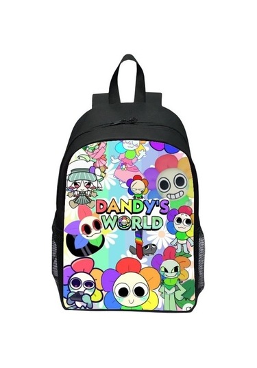 Goldenqian Dandy's World Kitap Çantası Omuz Çantası Ualıeb Renkli