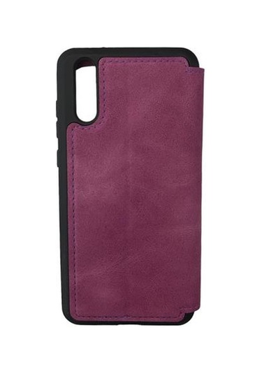 Jopus P20 İle Uyumlu Premium Kapaklı Kılıf Mor Mor