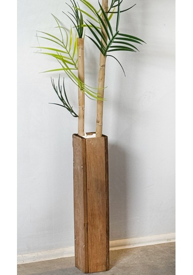 Yapay Çiçek Saksılı Çiçek Dekoratif Saksılık 100 Cm 2150