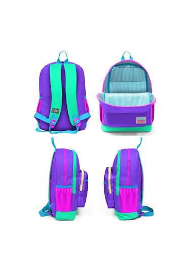 Coral High Mor Dört Bölmeli İlkokul Ve Günlük Sırt Çantası 23734