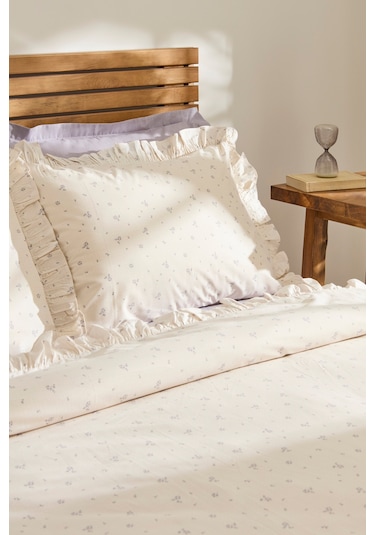 Kaşmir Home Alesya Çift Kişilik Nevresim Takım Lila LILA