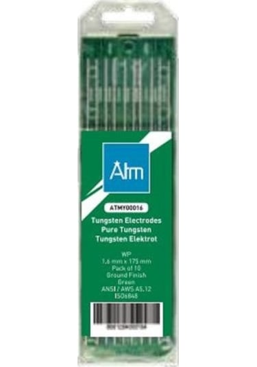 Atm Weld WP Tungsten Elektrot Yeşil 1,6 x 175 mm