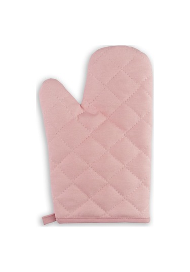 Yanmaz Ve Isıya Dayanıklı Fırın Eldiveni Ve Tutacak 2 Eldiven, 2 Tutacak Pembe