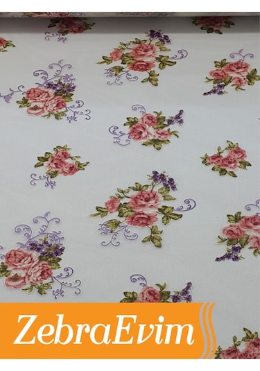 Çift Mekanizmalı Yakma Tül Stor Zebra Perde Etek Dilim  (163286404) Ekru 100 x 200 Boncuklu Standart