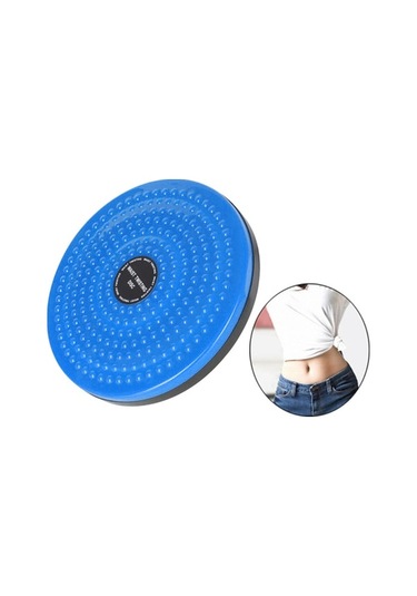 Maoyaya Bel Büküm Tahta Plakası - Fitness Egzersiz Ve Masaj Aparatı, Mavi Renk Mavi