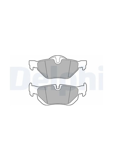 Bmw 120d E87 Arka Fren Balatasi 2004-2011 Delphı Lp3618