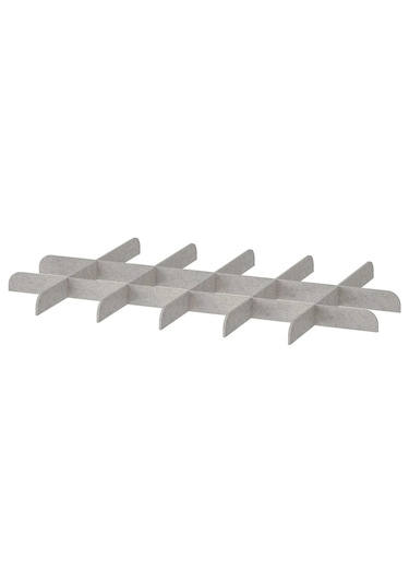 Ikea Komplement Raf İçi Düzenleyici, Açık Gri, 100x58 Cm Gri