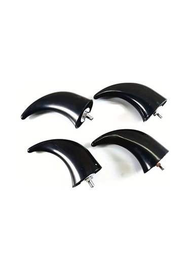 Hightower 2 Parça Krom Çamurluk Aksesuarı Evrensel Motosiklet Atv Scooter Koruma