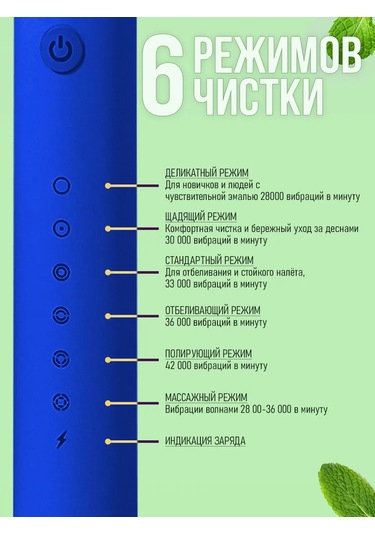 Ruomı Çocuk Ve Yetişkinler İçin Elektrikli Sesli Diş Fırçası 378340691