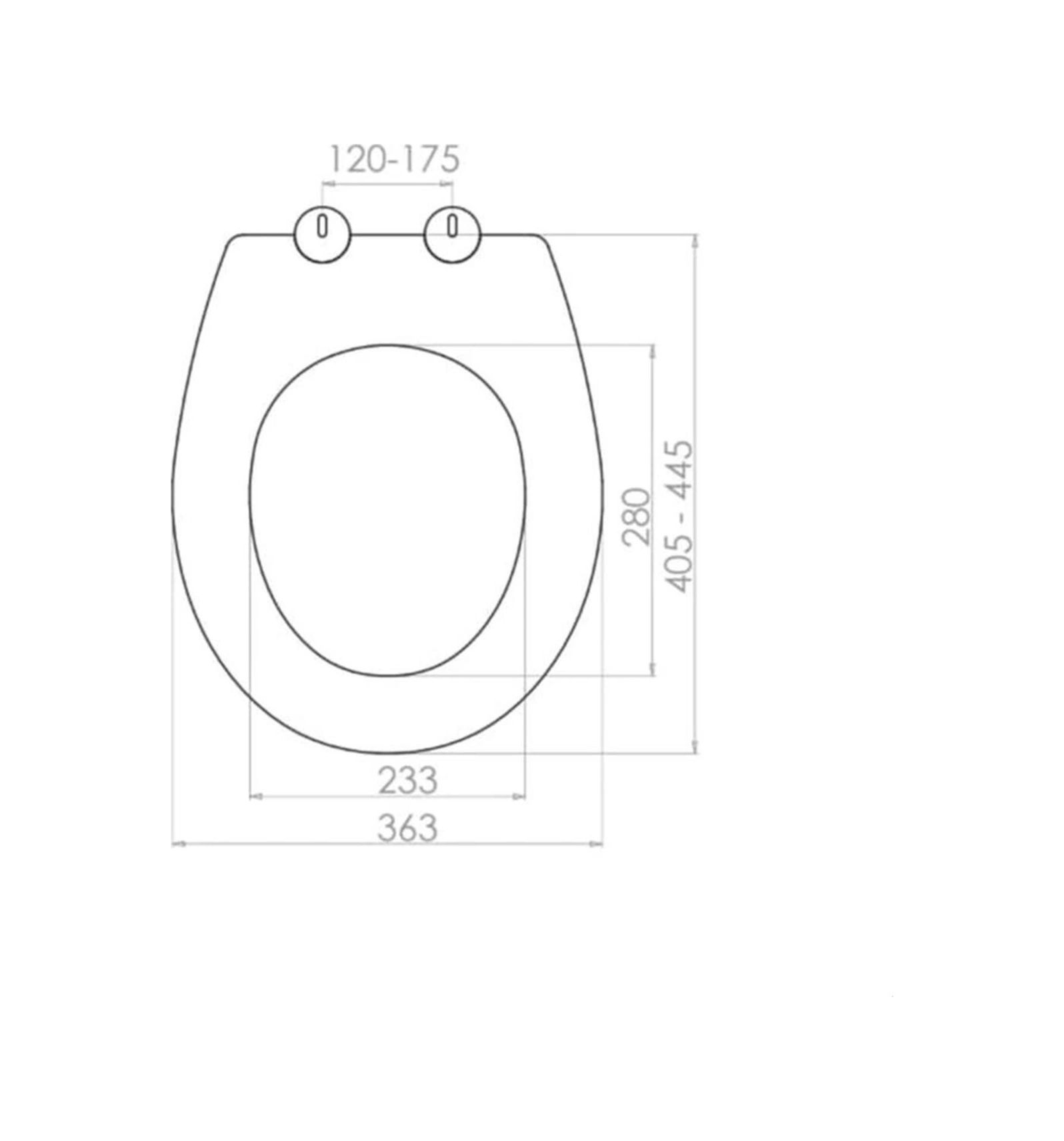 NKP Slim Smart Thermoplast Yavaş Kapanan Klozet Kapağı