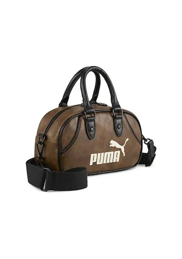 Puma 09113704 Archive Mini Grip Bag Omuz Çantası Kahverengi