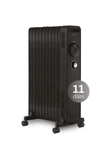 Kumtel Kum1230s 11 Dilim Siyah Radyatör