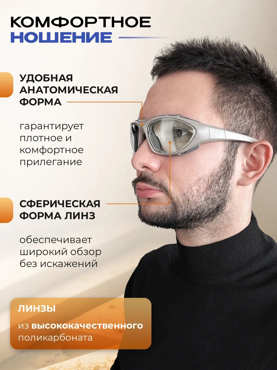 Specregıon Şeffaf Koruyucu İnşaat Gözlükl 321749301