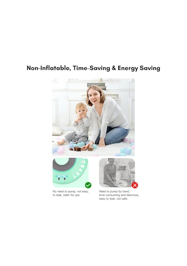 Mambobaby B502 Şişme Olmayan Bebek Şamandıra Boyun Mt3136p-l Pembe